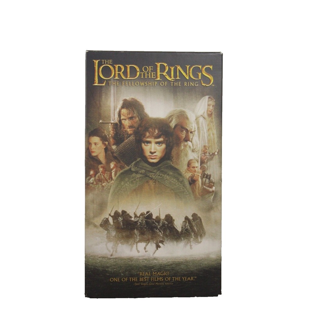 Lord Of The Rings: The Fellowship Of The Ring (VHS, 2001) - Picture 1 of 3